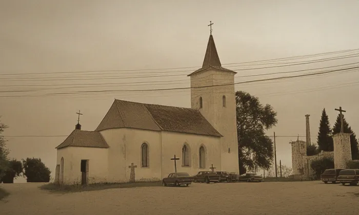 kostel svatého Lukáše (Myslibořice) – historical