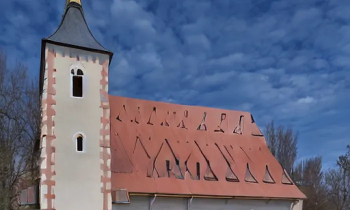 Kostel svatého Marka (Mostiště) – jaro