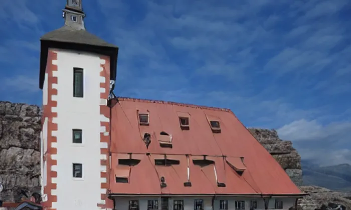 Kostel svatého Marka (Mostiště) – zima