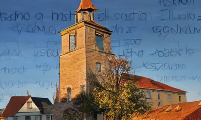 Kostel svatého Marka (Sušany) – autumn