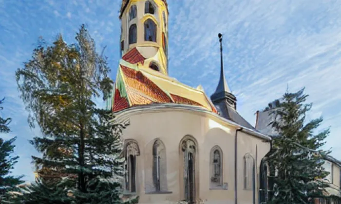 Kostel svatého Marka Evangelisty – noc