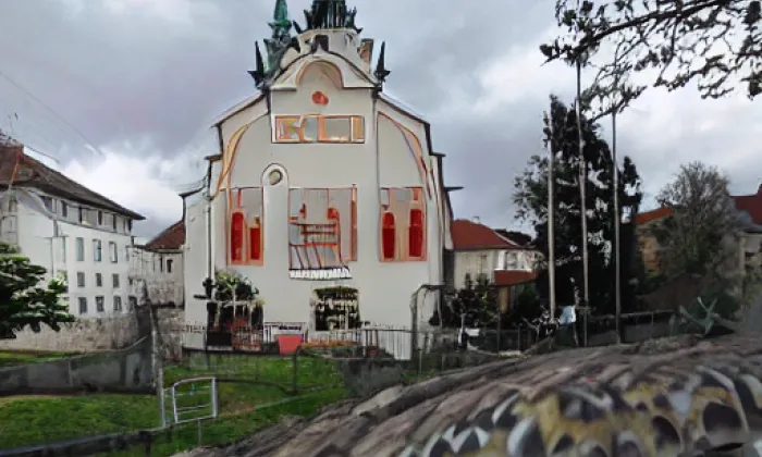 kostel svatého Martina (Šatov) – podzim