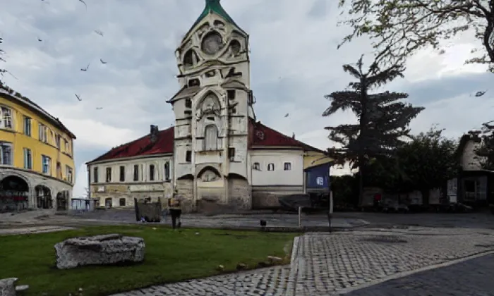 kostel svatého Martina (Šatov) – léto