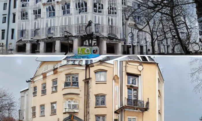 Kostel svatého Martina (Chrást) – podzim