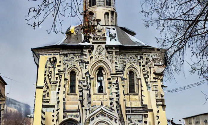 Kostel svatého Martina (Chrást) – léto