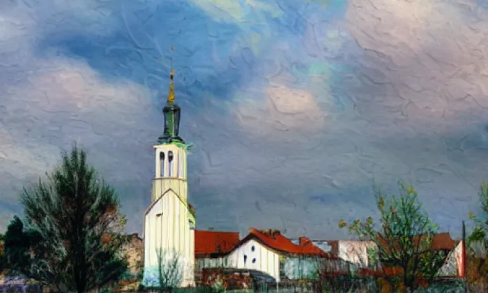 kostel svatého Martina (Dolní Benešov) – spring