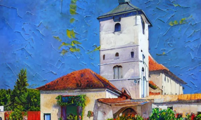kostel svatého Martina (Dolní Loučky) – summer