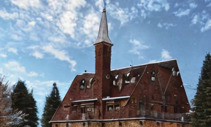 Kostel svatého Martina (Dolní Oldřiš) – winter
