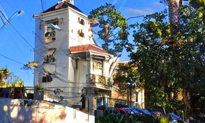 kostel svatého Martina (Hrochův Týnec) – léto