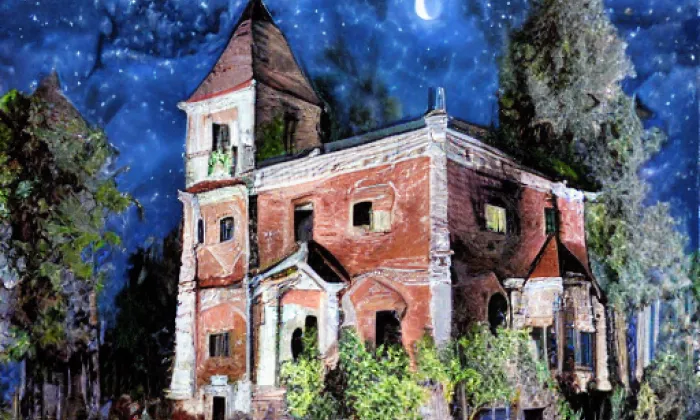 kostel svatého Martina (Javorník) – noc