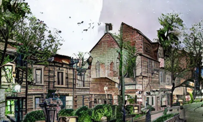 Kostel svatého Martina (Kostelec nad Labem) – noc