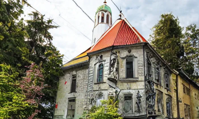 Kostel svatého Martina (Kostelec nad Labem) – summer