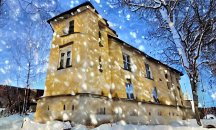 kostel svatého Martina (Kralice nad Oslavou) – winter