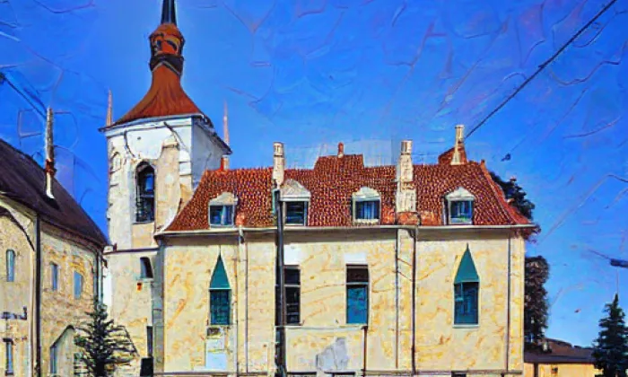 Kostel svatého Martina (Luštěnice) – léto