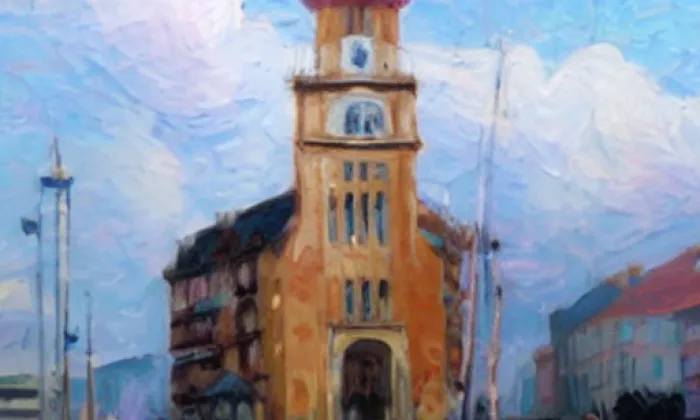 Kostel svatého Martina (Mšeno) – jaro