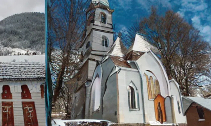 Kostel svatého Martina (Mladá Vožice) – podzim