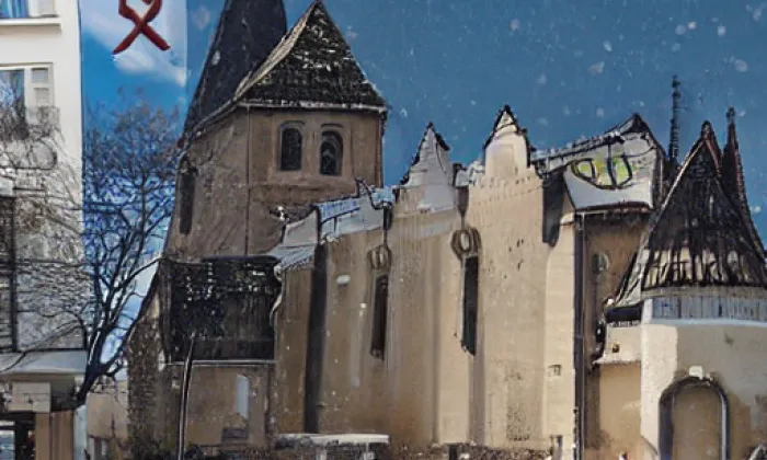 Kostel svatého Martina (Mladá Vožice) – jaro