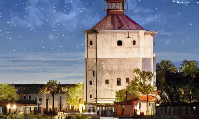 Kostel svatého Martina (Onšov) – noc