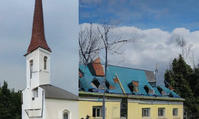 Kostel svatého Martina (Pozlovice) – zima