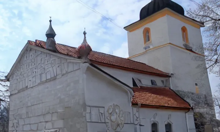 Kostel svatého Martina (Radomyšl) – zima