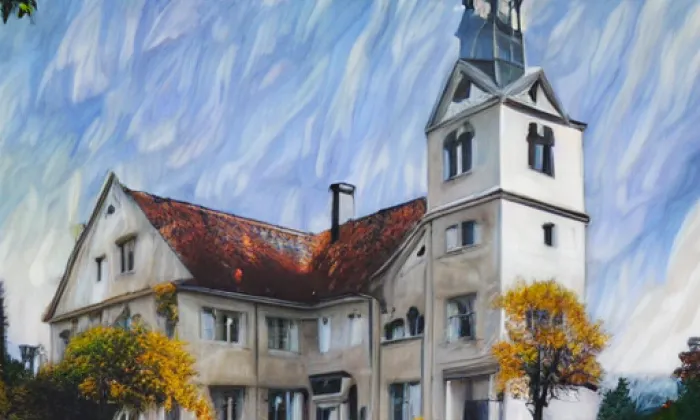 kostel svatého Martina (Rosice) – podzim