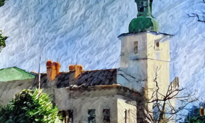 kostel svatého Martina (Rosice) – jaro