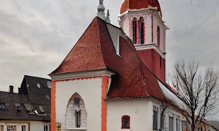 Kostel svatého Martina (Tlumačov) – noc