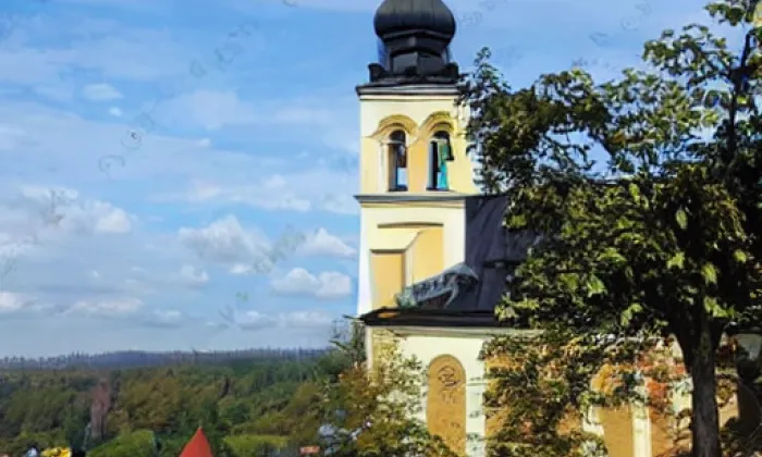 Kostel svatého Martina (Veselá) – spring