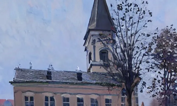 Kostel svatého Martina a Prokopa (Karlík) – spring