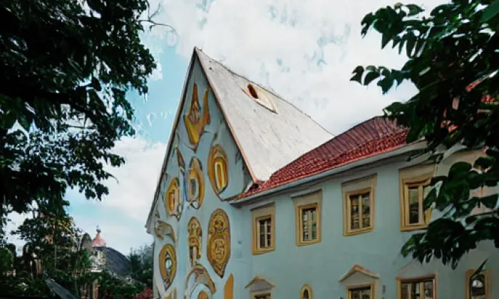 Kostel svatého Martina a Prokopa (Lobzy) – summer