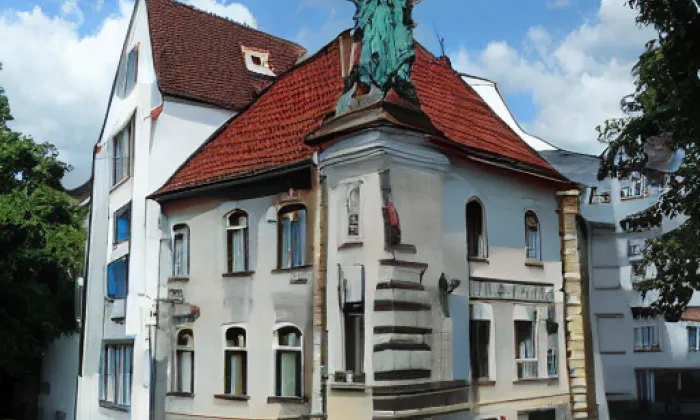 kostel svatého Martina ve Slatiňanech – jaro