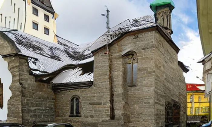 kostel svatého Martina ve zdi – winter