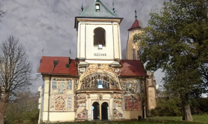 Kostel svatého Matouše (Deštné v Orlických horách) – summer