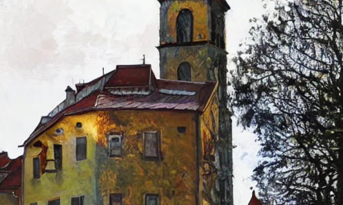 kostel svatého Matouše (Dolany) – summer