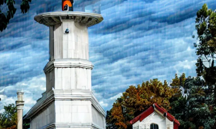 Kostel svatého Matouše (Hradíšťko) – autumn
