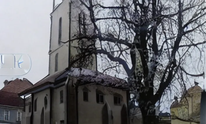 Kostel svatého Matouše (Postřelmov) – autumn