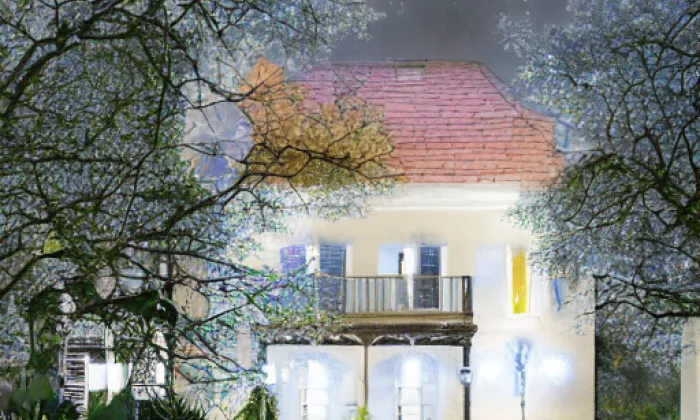 Kostel svatého Matouše (Třebonín) – noc