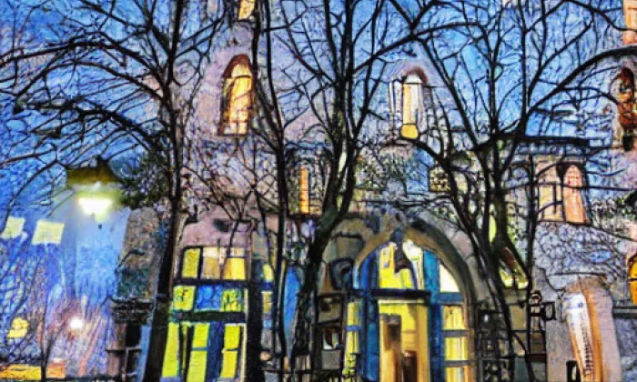 kostel svatého Michaela (Chrudim II) – noc