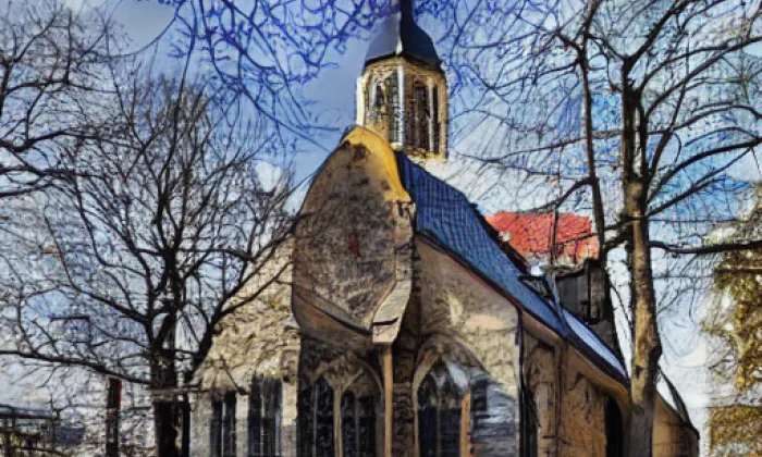 kostel svatého Michaela (Chrudim II) – léto