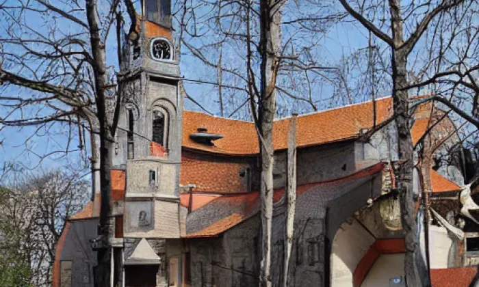 kostel svatého Michaela (Chrudim II) – zima