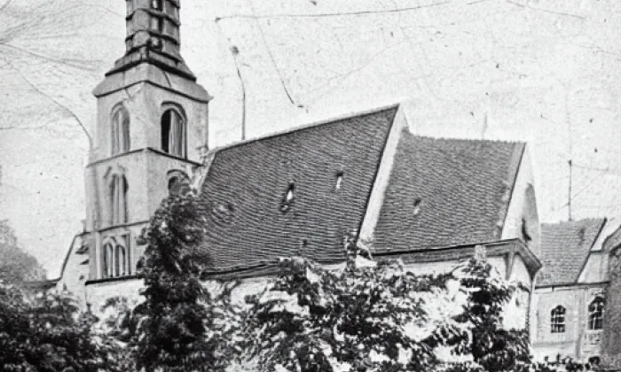 kostel svatého Michaela (Děčín XXIV-Krásný Studenec) – léto