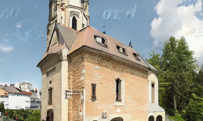 Kostel svatého Michaela archanděla (Jiříkov) – léto