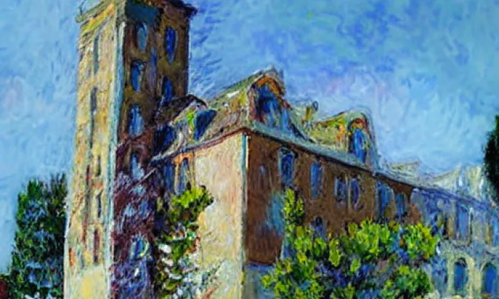 Kostel svatého Michaela archanděla (Nová Ves v Horách) – jaro