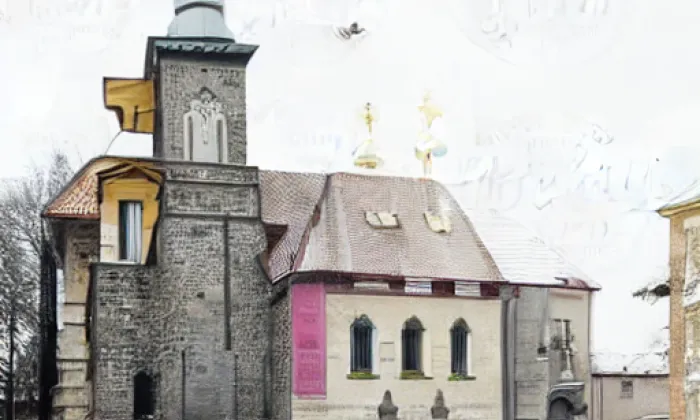 Kostel svatého Michaela archanděla (Libkovice) – jaro
