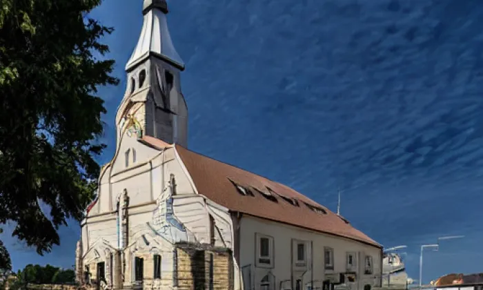 Kostel svatého Michaela archanděla (Dolní Poustevna) – summer