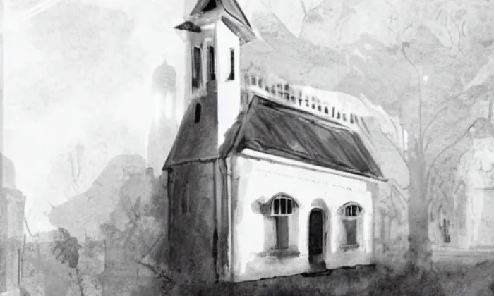 Kostel svatého Michaela archanděla (Tušimice) – noc