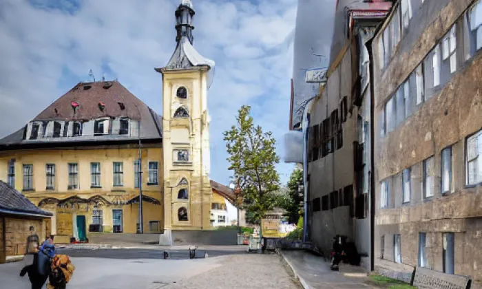 Kostel svatého Michaela archanděla (Kovářská) – noc
