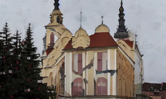 Kostel svatého Michaela archanděla (Mělnické Vtelno) – autumn