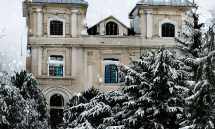 Kostel svatého Michaela archanděla v Litvínově – winter