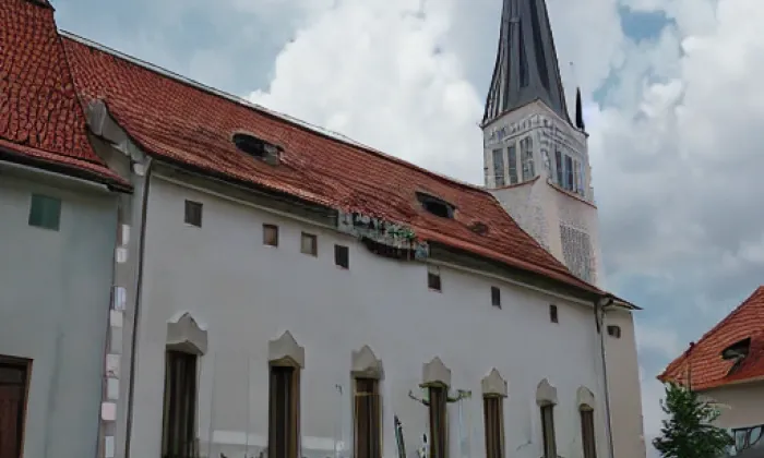 kostel svatého Michaela archanděla (Nový Přerov) – autumn